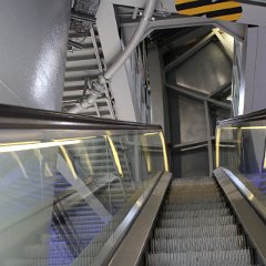 Atomium - Rolltreppe     © Joost Braune, April 2014
