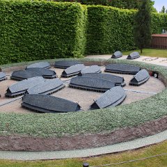 Mini-Europe - Dänemark - Wikingerburg Trelleborg     © Joost Braune, April 2014