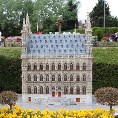 Mini-Europe - Niederlande -  Rathaus  in Veere     © Joost Braune, April 2014