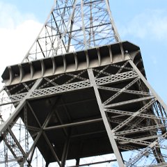 Mini-Europe - Frankreich - Eiffelturm in Paris     © Joost Braune, April 2014