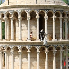 Mini-Europe - Italien - Schiefen Turm von Pisa (Campanile)     © Joost Braune, April 2014