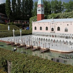Mini-Europe - Italien - Dogenpalast in Venedig     © Joost Braune, April 2014