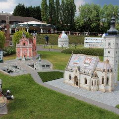 Mini-Europe - Kroatien - St.-Markus-Kirche in Zagreb     © Joost Braune, April 2014